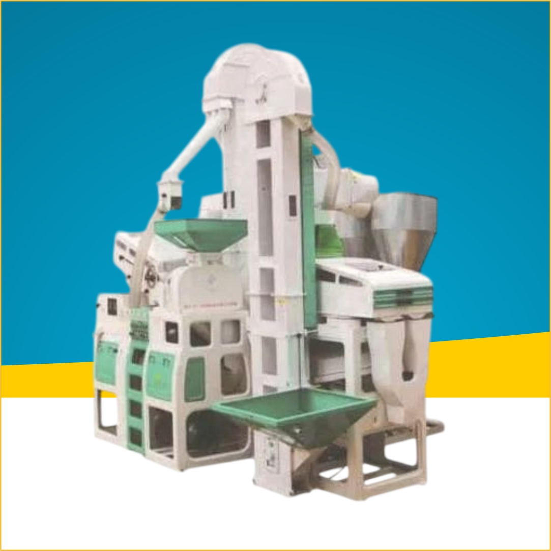 automatic rice mill with polisher